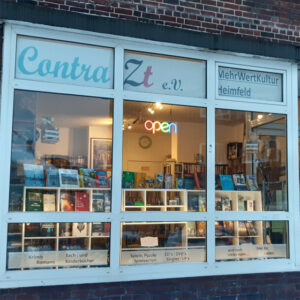 Ansicht des Schaufensters